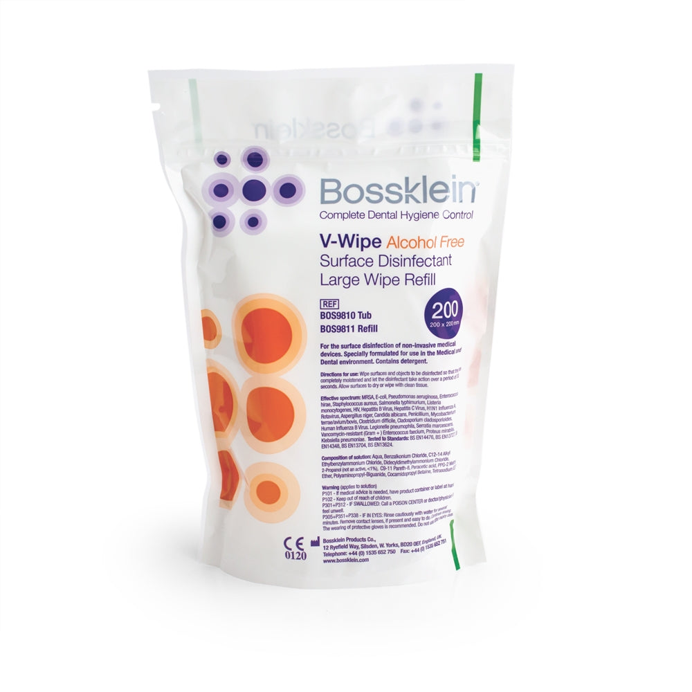Disinfectant Wipes (Packs of 200) - Bossklein image 1
