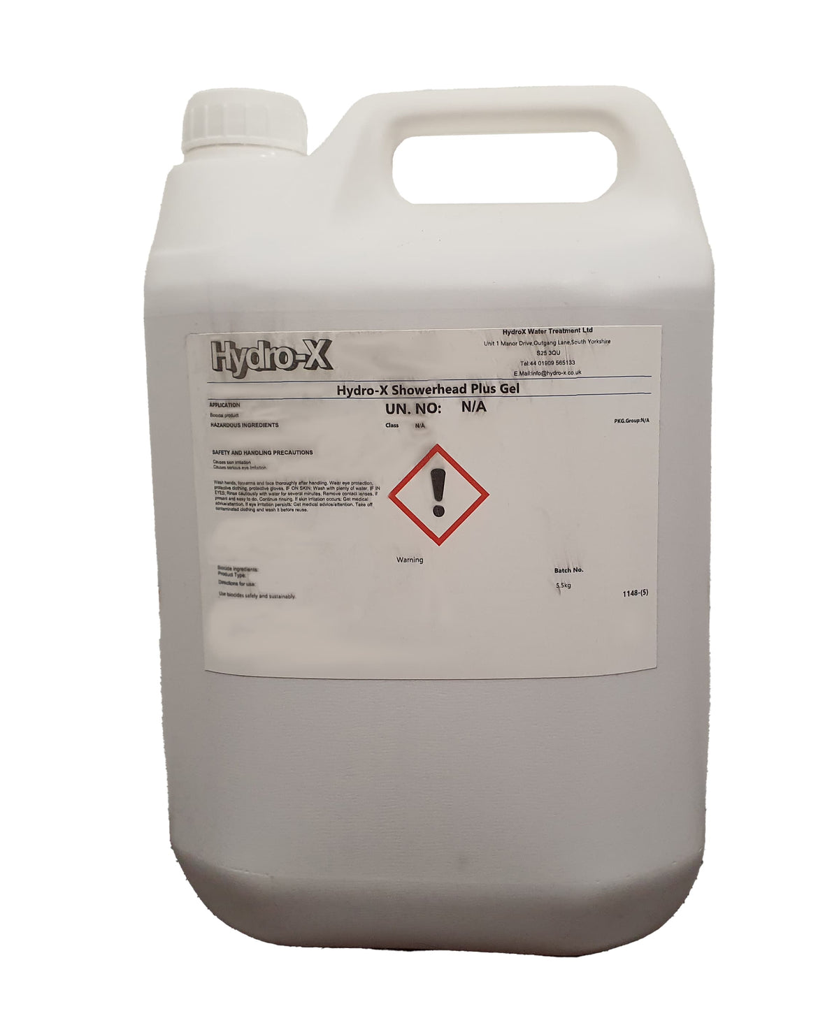 Hydro-X Showerhead Plus Spray Gel 5L – HX Store